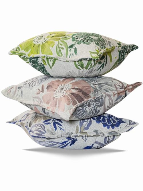 .3 x Cushions Combo 45x45 (Green/Pink/Blue)